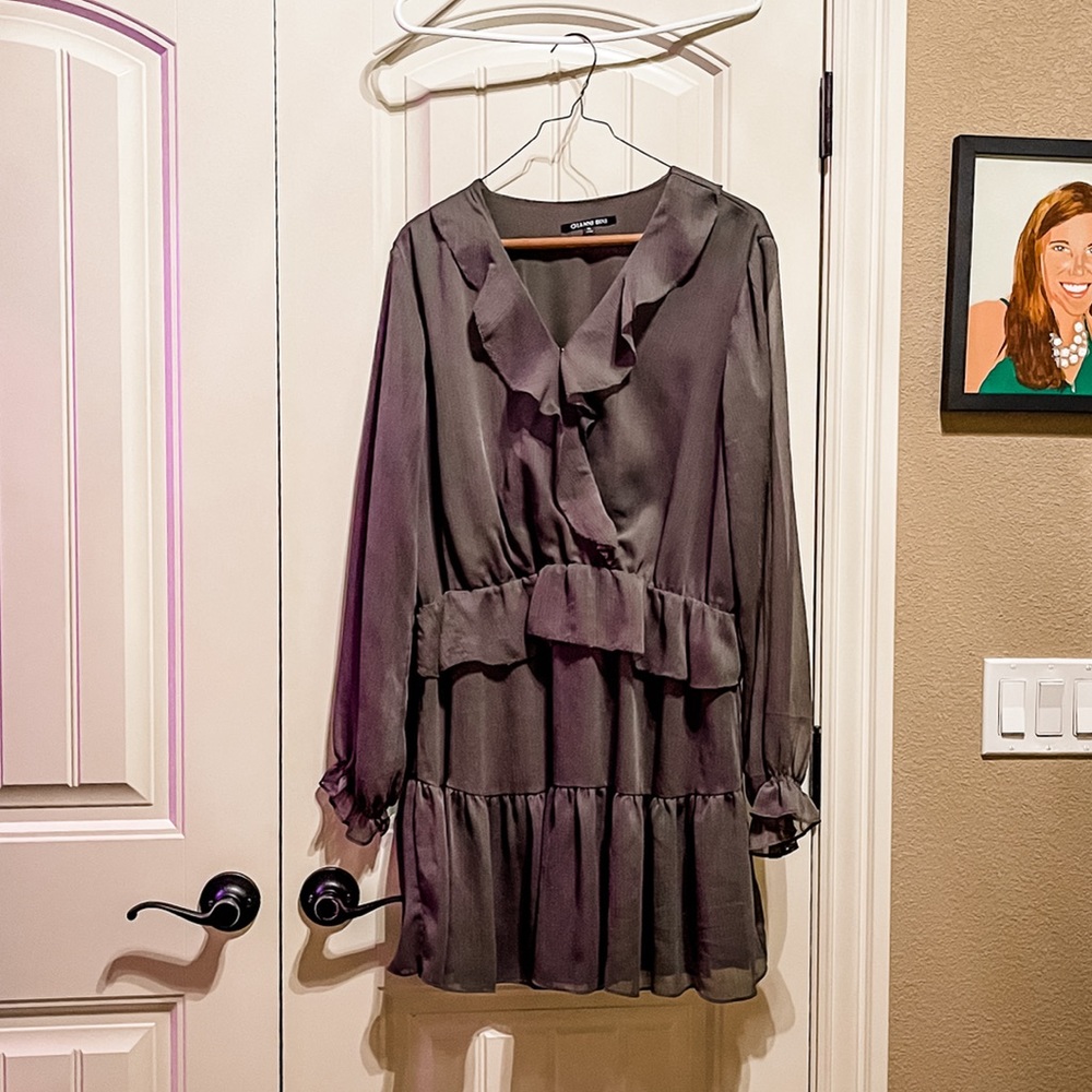Gianni Bini olive dress